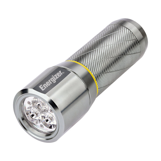 This is an image of Timco - EnergizerÃƒâ€šÃ‚Â® LED Vision HD Metal Handheld Torch - 270 Lumen 270 Lumen (1 Each Backing Card) ENR419580