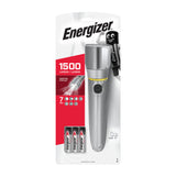 This is an image of Timco - EnergizerÃƒâ€šÃ‚Â® LED Vision HD Metal Handheld Torch - 1500 Lumen 1500 Lumen (1 Each Backing Card) ENR419597