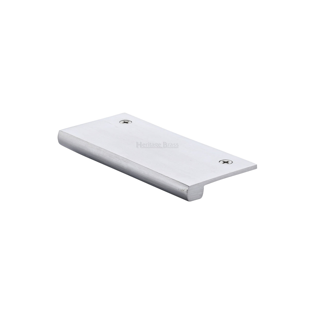 High quality image of Heritage Brass - EPT Edge Pull Cabinet Handle 50mm Satin Chrome Finish | Sku. ept50-38-sc | Trade Door Handles, Kendal.