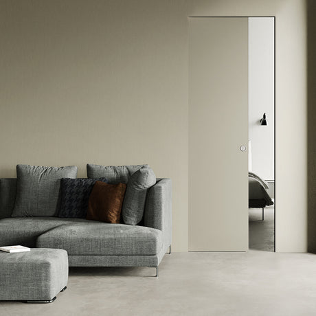 Quality image of Ermetika Absolute EvoKit Single Frameless Pocket Door System 726x2040mm - WT 100mm | Sku. eaesc137 | available from Trade Door Handles.