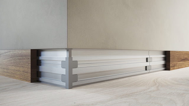 Quality image of Ermetika xREVERx Flush Hidden Door System with 613x1964mm White Primed Door - Satin Chrome Latch/Bathroom Accessories | Sku. exrsmy3 | available from Trade Door Handles.