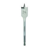 This is an image of Timco - Flat Wood Bit 24.0 x 152 (1 Each Blister Pack) FB24