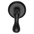 High quality image of the M.Marcus Cabinet Drop Pull On Round Plate Matt Black Rustic Iron | Sku. fb6264 | Discounted prices available from Trade Door Handles