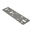 This is an image of Timco - Flat Connector Plates - Galvanised 62 x 240mm (5 Pieces Bag) FCP240