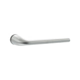 Quality image of Forme Milly Lever Door Handle on Concealed Round Rose - Satin Chrome | Sku. fcr133sc | available from Trade Door Handles.