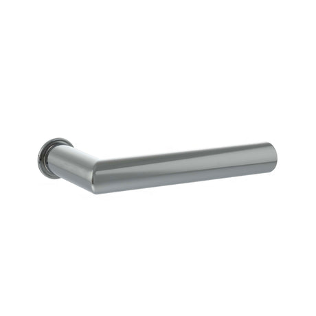 Quality image of Forme Elle Lever Door Handle on Concealed Round Rose - Polished Chrome | Sku. fcr236pc | available from Trade Door Handles.