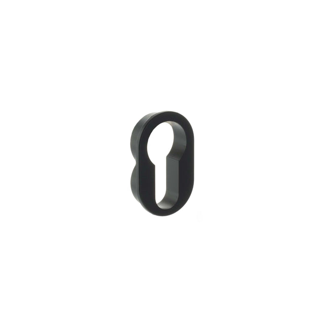 Quality image of Forme Concealed Rose Euro Escutcheons Round - Matt Black | Sku. fcrescemb | available from Trade Door Handles.