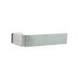 Quality image of Forme Monza Lever Door Handle on Concealed Square Rose - Satin Chrome | Sku. fcs413sc | available from Trade Door Handles.
