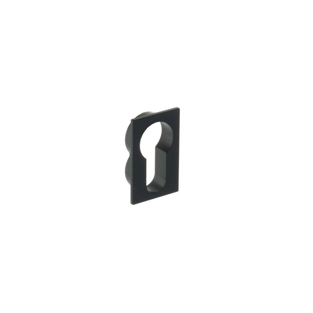 Quality image of Forme Concealed Rose Euro Escutcheons Square - Matt Black | Sku. fcsescemb | available from Trade Door Handles.