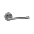 Quality image of Forme Milly Lever Door Handle on Minimal Round Rose - Urban Graphite | Sku. fmr133ug | available from Trade Door Handles.