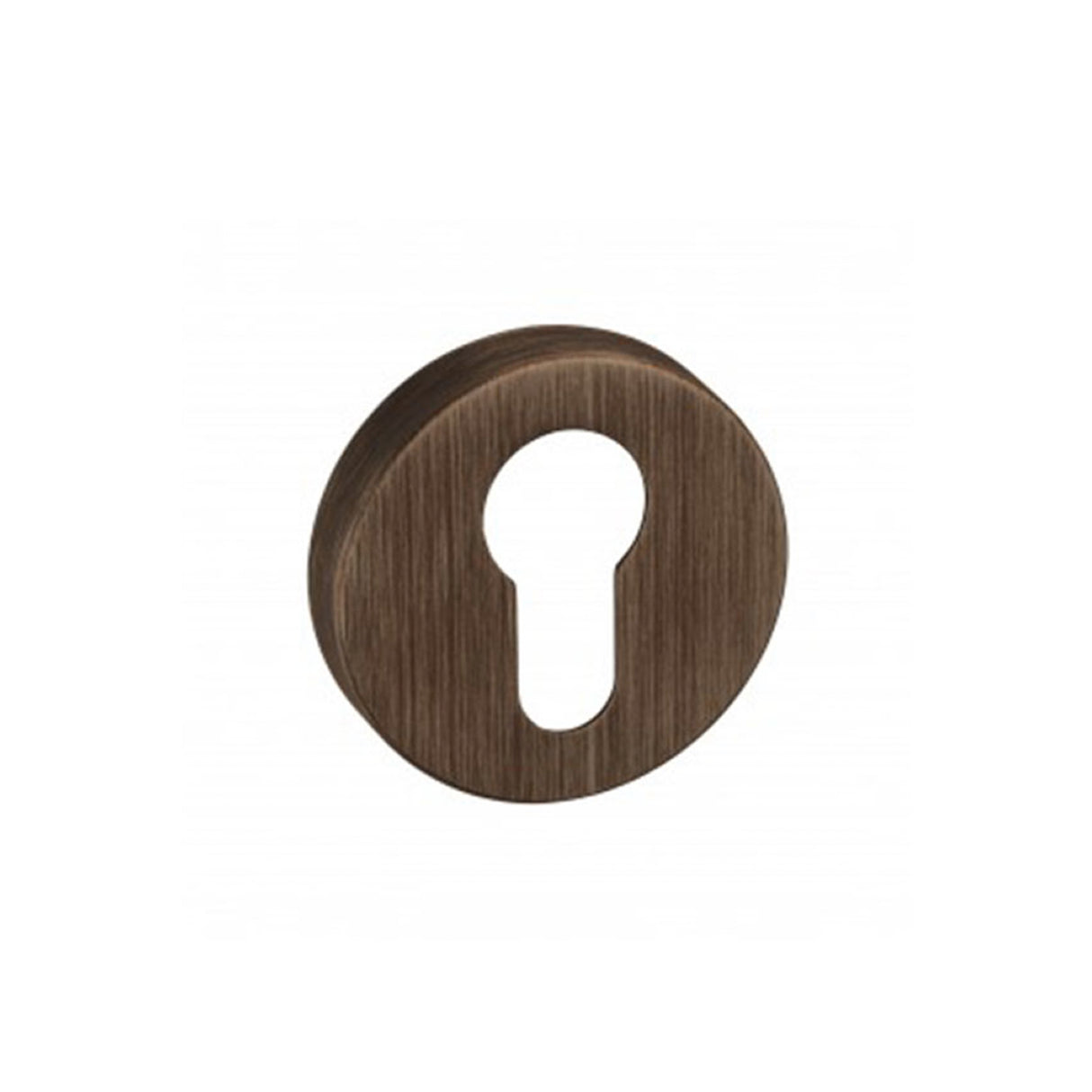 Quality image of Forme Euro Escutcheons on Minimal Round Rose - Urban Bronze | Sku. fmreub | available from Trade Door Handles.