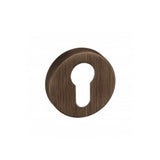 Quality image of Forme Euro Escutcheons on Minimal Round Rose - Urban Bronze | Sku. fmreub | available from Trade Door Handles.