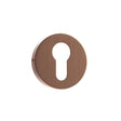 Quality image of Forme Euro Escutcheons on Minimal Round Rose - Urban Satin Copper | Sku. fmreusc | available from Trade Door Handles.