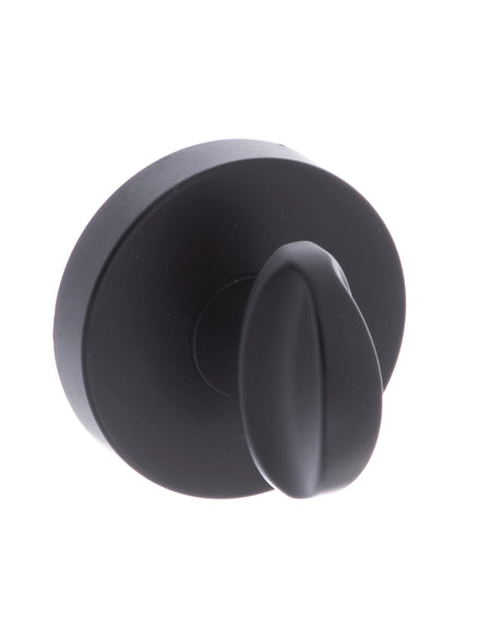 Quality image of Forme WC Turn and Release on Minimal Round Rose - Matt Black | Sku. fmrwcmb | available from Trade Door Handles.