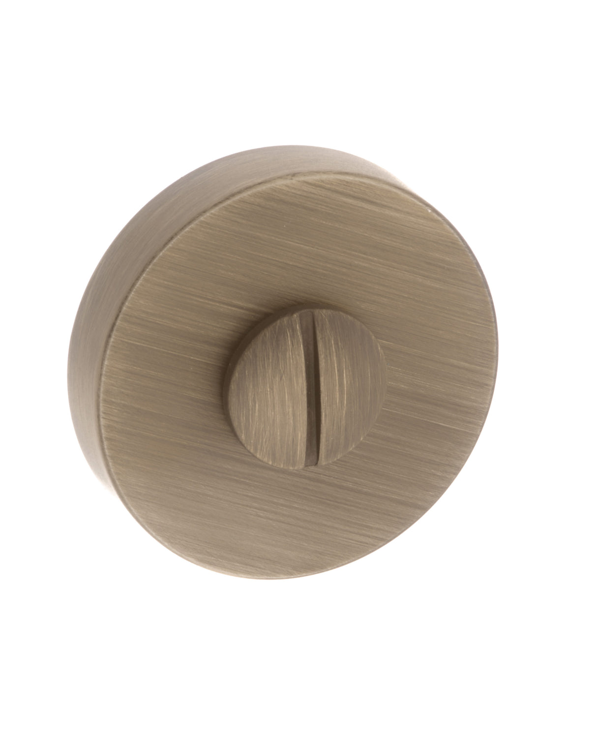 Quality image of Forme WC Turn and Release on Minimal Round Rose - Yester Bronze | Sku. fmrwcyb | available from Trade Door Handles.