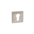 Quality image of Forme Euro Escutcheons on Minimal Square Rose - Satin Nickel | Sku. fmsesn | available from Trade Door Handles.