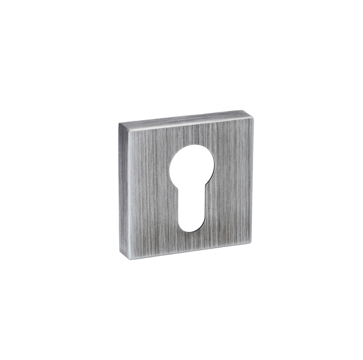 Quality image of Forme Euro Escutcheons on Minimal Square Rose - Urban Graphite | Sku. fmseug | available from Trade Door Handles.