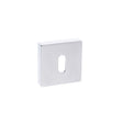 Quality image of Forme Key Escutcheons on Minimal Square Rose - Polished Chrome | Sku. fmskpc | available from Trade Door Handles.