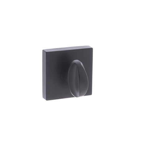 Quality image of Forme WC Turn and Release on Minimal Square Rose - Matt Black | Sku. fmswcmb | available from Trade Door Handles.
