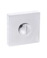 Quality image of Forme WC Turn and Release on Minimal Square Rose - Polished Chrome | Sku. fmswcpc | available from Trade Door Handles.