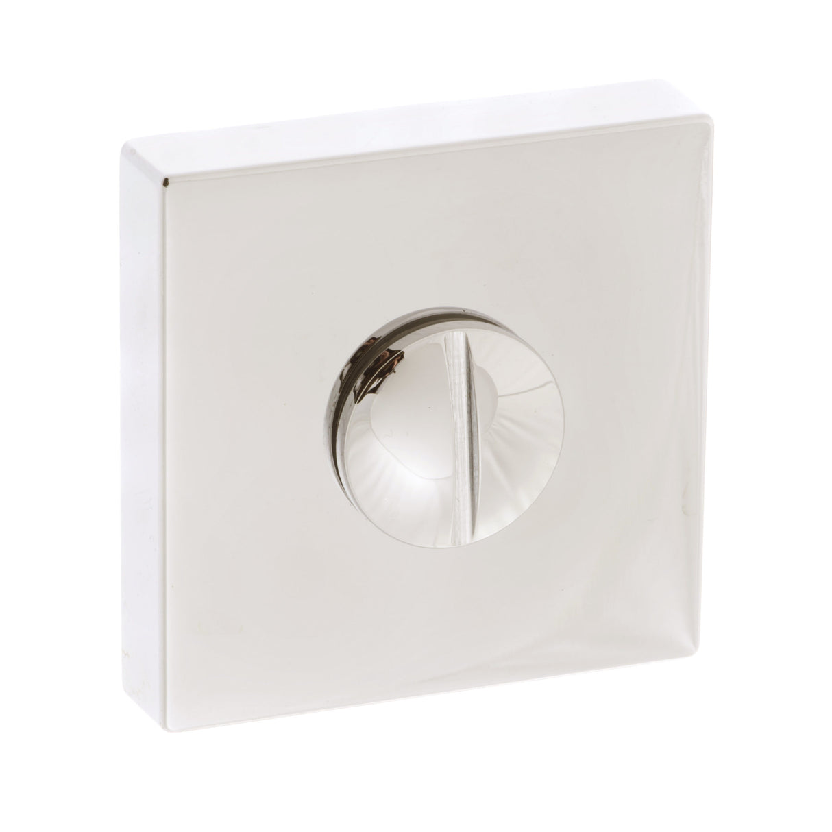 Quality image of Forme WC Turn and Release on Minimal Square Rose - Polished Nickel | Sku. fmswcpn | available from Trade Door Handles.