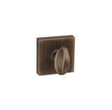 Quality image of Forme WC Turn and Release on Minimal Square Rose - Urban Bronze | Sku. fmswcub | available from Trade Door Handles.