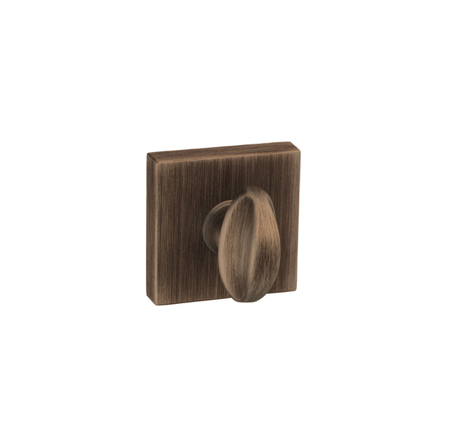 Quality image of Forme WC Turn and Release on Minimal Square Rose - Urban Bronze | Sku. fmswcub | available from Trade Door Handles.