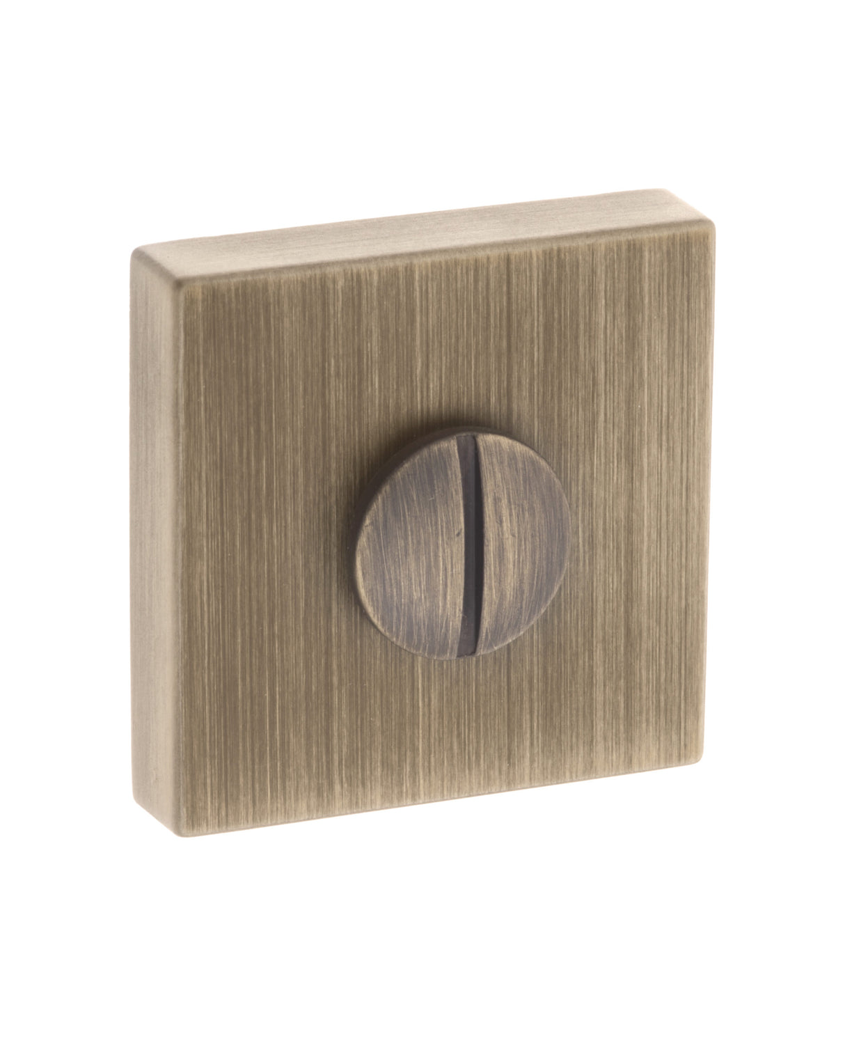 Quality image of Forme WC Turn and Release on Minimal Square Rose - Yester Bronze | Sku. fmswcyb | available from Trade Door Handles.