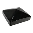 This is an image of Timco - Fence Post Cap - Epoxy Black 100mm FPC100B