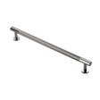 High quality image of FTD - Knurled Pull Handle 224mm c/c - Polished Chrome | Sku. ftd700ecp | Trade Door Handles.