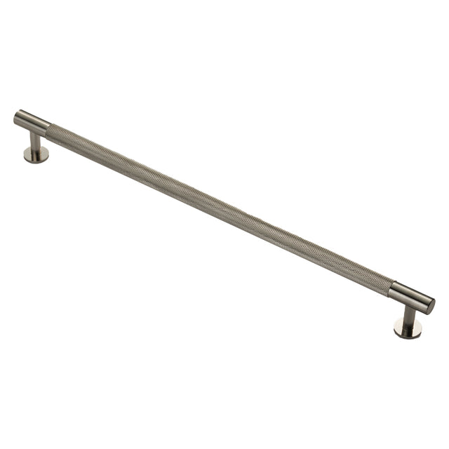 High quality image of FTD - Knurled Pull Handle 320mm c/c - Satin Nickel | Sku. ftd700hsn | Trade Door Handles.