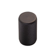 High quality image of FTD - Knurled Knob - Matt Black | Sku. ftd702mb | Trade Door Handles.