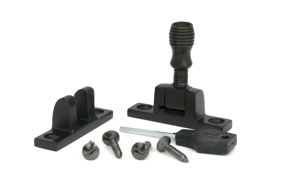 From The Anvil - Aged Bronze Beehive Brighton Fastener - Narrow (Square)