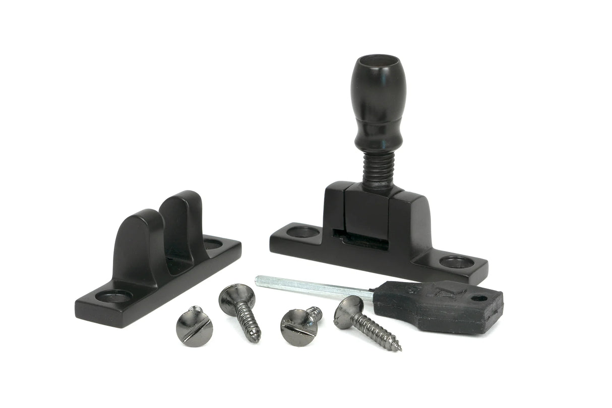 From The Anvil - Aged Bronze Mushroom Brighton Fastener - Narrow (Square)