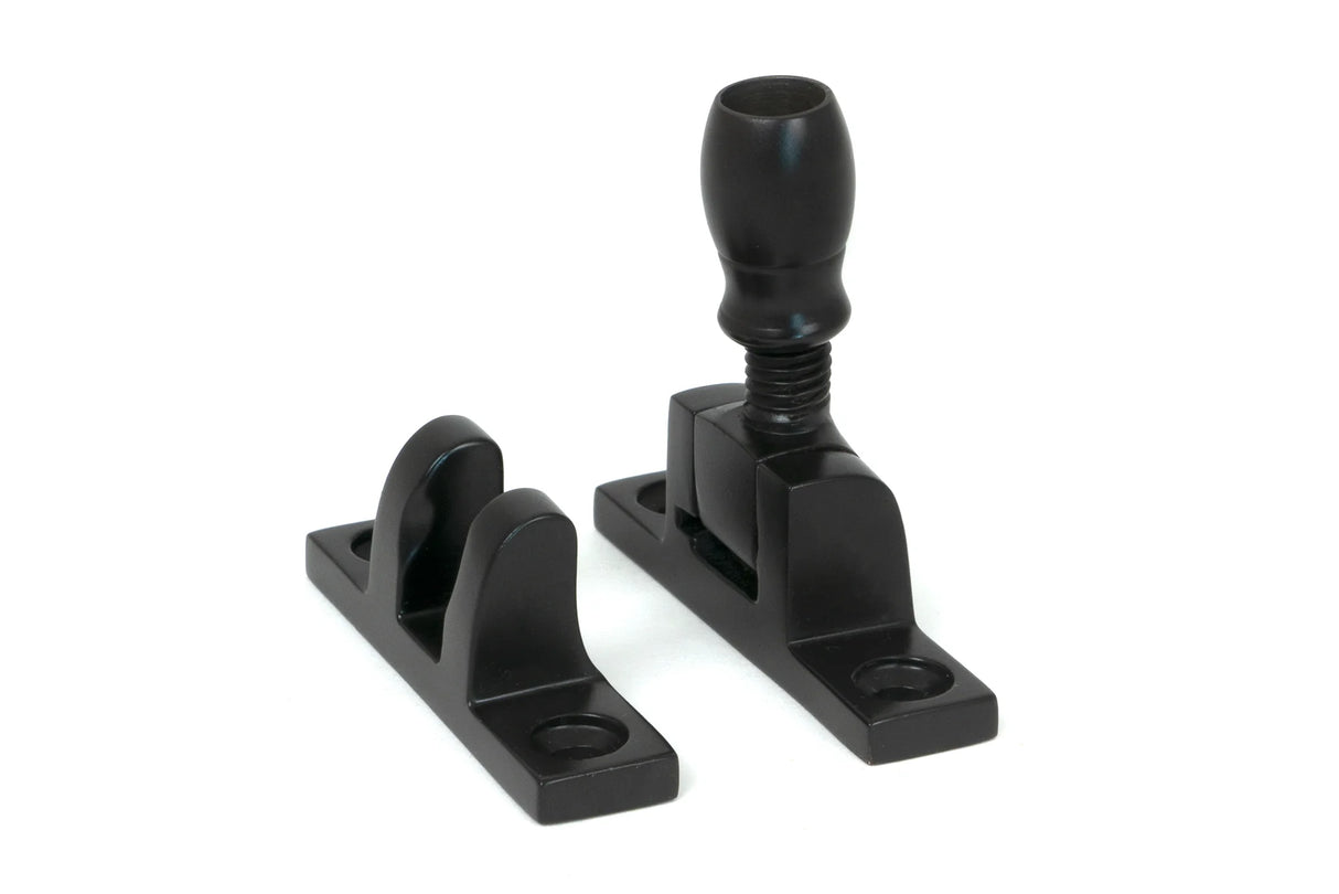From The Anvil - Aged Bronze Mushroom Brighton Fastener - Narrow (Square)