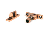 From The Anvil - Polished Bronze Mushroom Brighton Fastener - Narrow (Square)