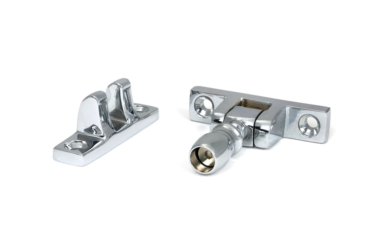 From The Anvil - Polished Chrome Mushroom Brighton Fastener - Narrow (Square)