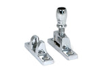 From The Anvil - Polished Chrome Mushroom Brighton Fastener - Narrow (Square)