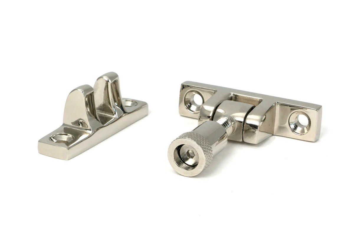 From The Anvil - Polished Nickel Brompton Brighton Fastener - Narrow (Square)