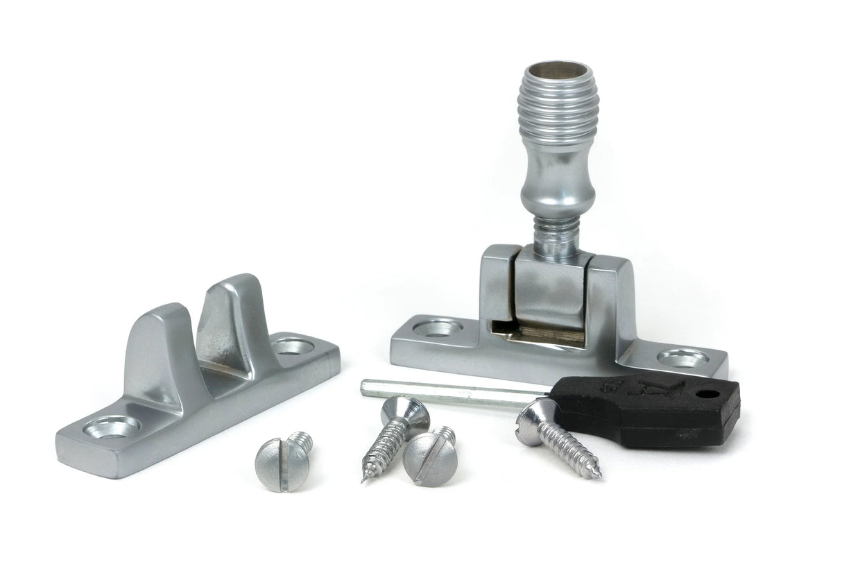 From The Anvil - Satin Chrome Beehive Brighton Fastener - Narrow (Square)