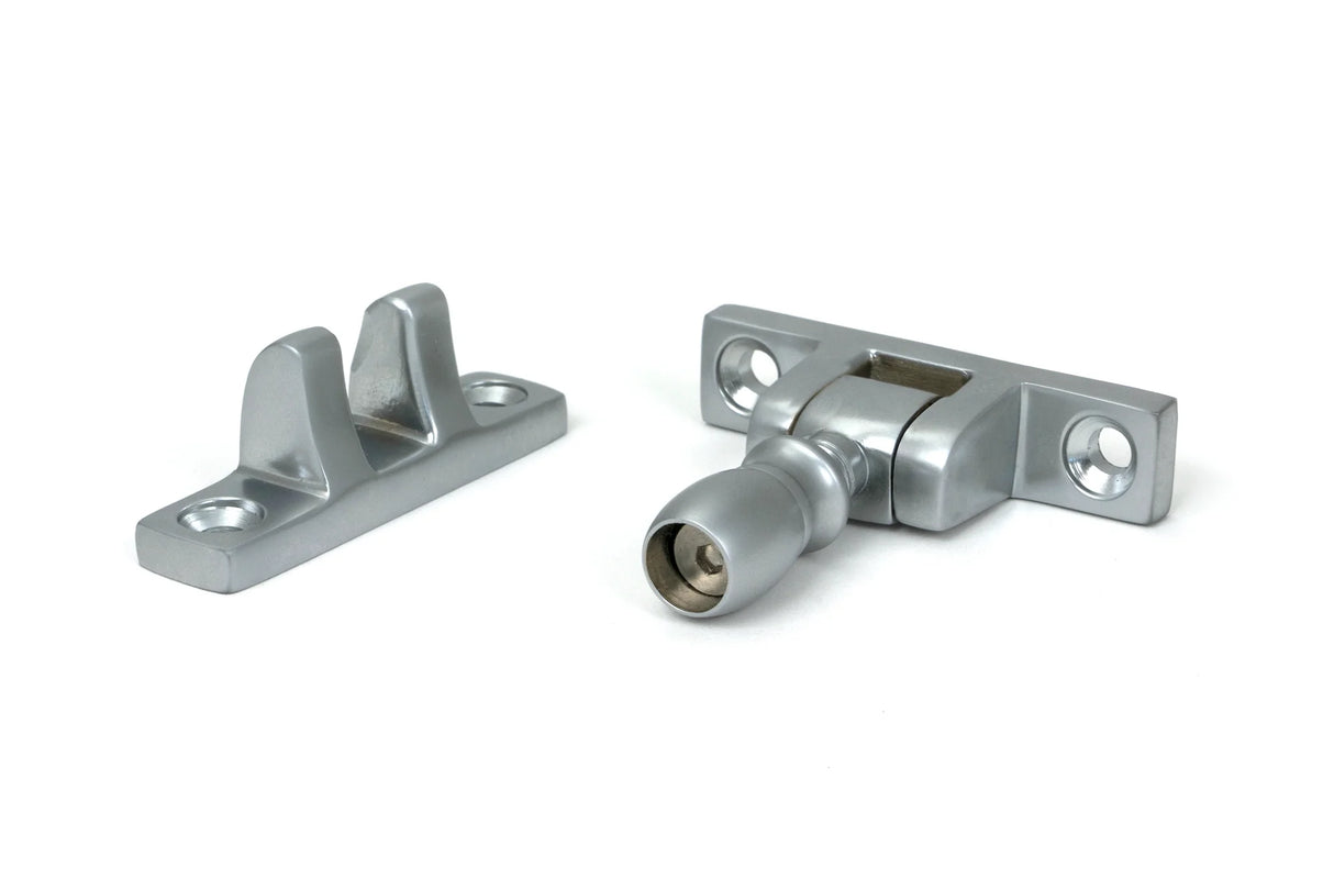 From The Anvil - Satin Chrome Mushroom Brighton Fastener - Narrow (Square)