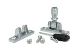 From The Anvil - Satin Chrome Mushroom Brighton Fastener - Narrow (Square)