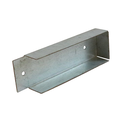 This is an image of Timco - Gravel Board Clip - Galvanised 150 x 25 x 30mm GB25