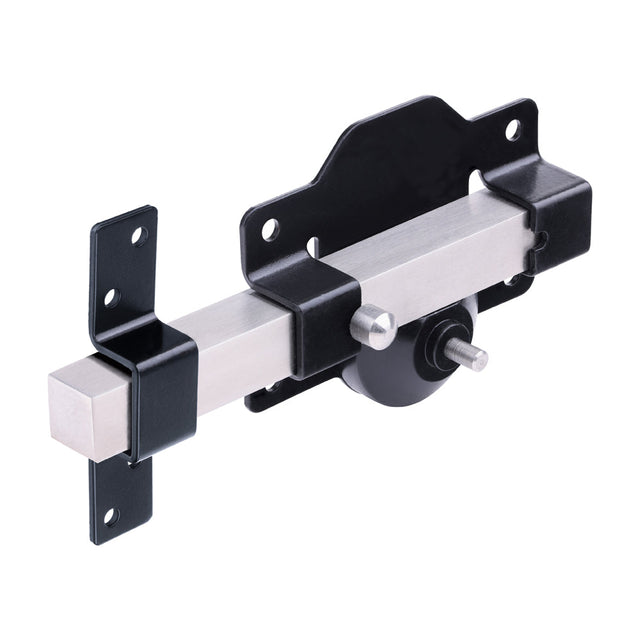 This is an image of Timco - Throw Locks - Single - Black 50mm (1 Each Box) GLS50