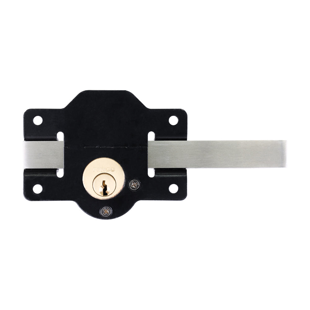 This is an image of Timco - Throw Locks - Single - Black 50mm (1 Each Box) GLS50