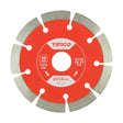 This is an image of Timco - General Purpose Diamond Blade - Segmented 115 x 22.2 (1 Each Box) GPE115222