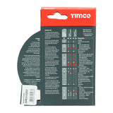 This is an image of Timco - General Purpose Diamond Blade - Segmented 115 x 22.2 (1 Each Box) GPE115222