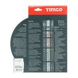 This is an image of Timco - Trade Diamond Blade - Segmented 230 x 22.2 (1 Each Box) GPL230222