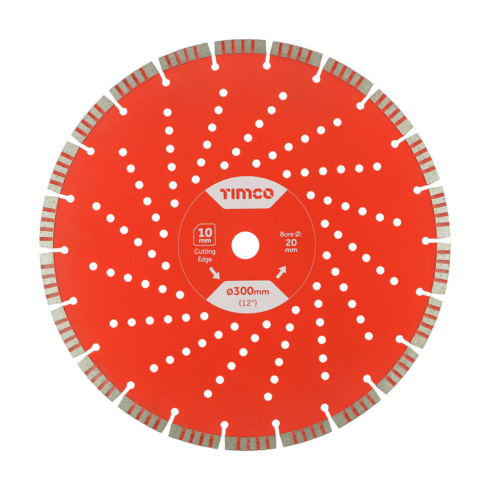 This is an image of Timco - Trade Diamond Blade - Segmented 300 x 20.0 (1 Each Box) GPL30020