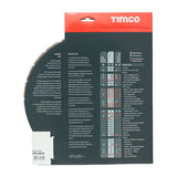 This is an image of Timco - Trade Diamond Blade - Segmented 300 x 20.0 (1 Each Box) GPL30020